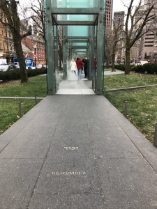 The holocaust memorial Downtown